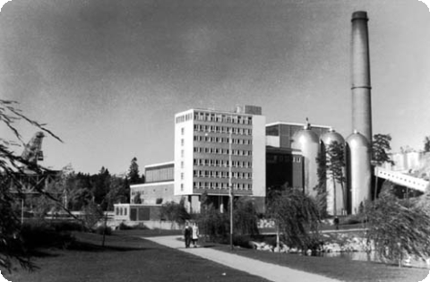 hässelby kraftvärmeverk, 1956